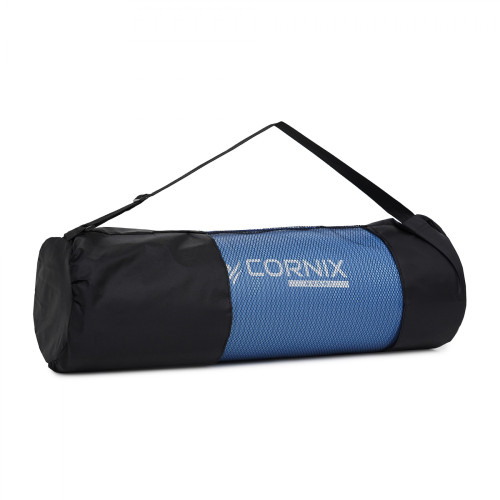 Килимок для фітнесу  Cornix XR-0096 NBR Blue/Blue - фото №3
